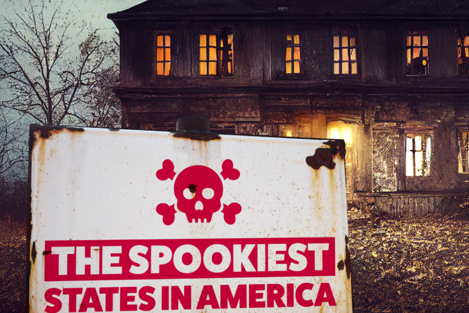 The Spookiest States in America - High 5 Casino