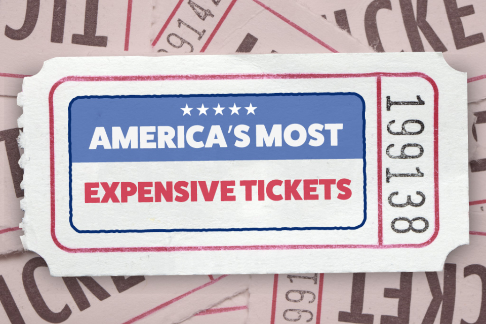 America's Most Expensive Tickets - 2024