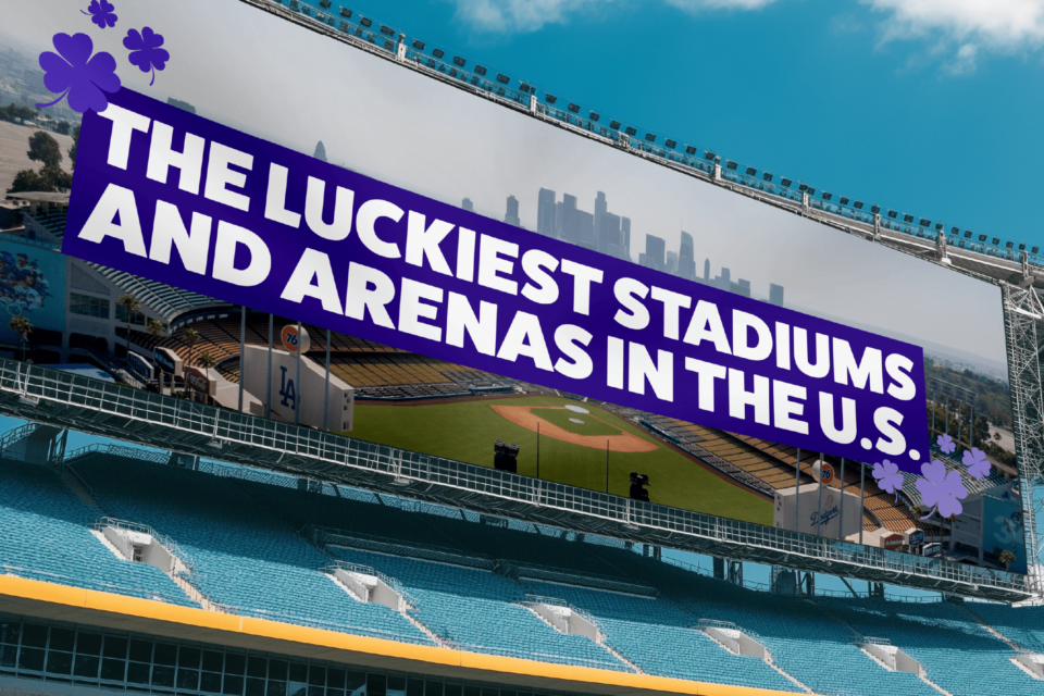 The luckiest stadiums and arenas in the US